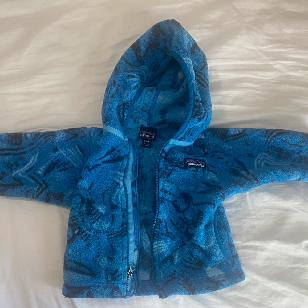 Patagonia Synchilla Blue Fleece Jacket